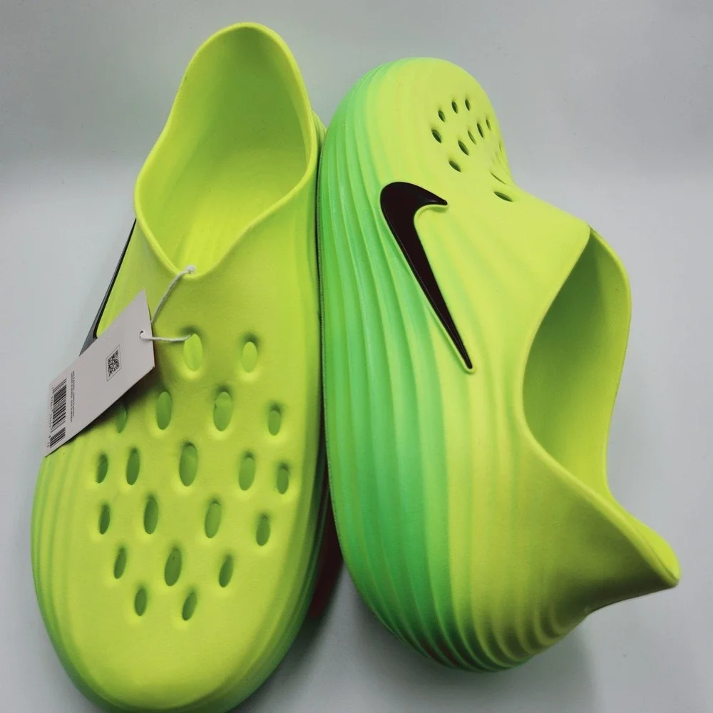 Unisex M16/W17 Nike Shoes ReactX Rejuven8 Slip-On Green Strike Black HV5060 300